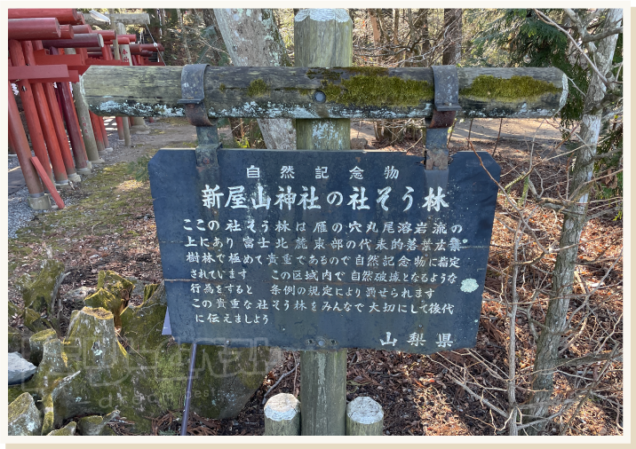 新屋山神社のお参りの仕方その3