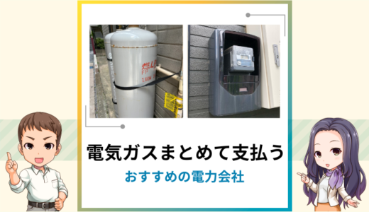 電気ガスまとめてお得に払えるおすすめ新電力会社