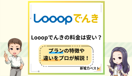 Looopでんきの料金は高い？大手電力会社との違いを解説