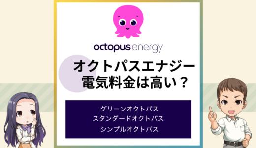 オクトパスエナジーの料金は高い？プランの特徴をプロが解説