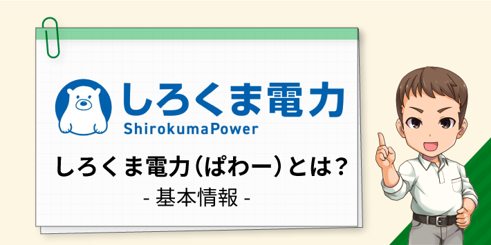 しろくま電力（ぱわー）とは？基本情報