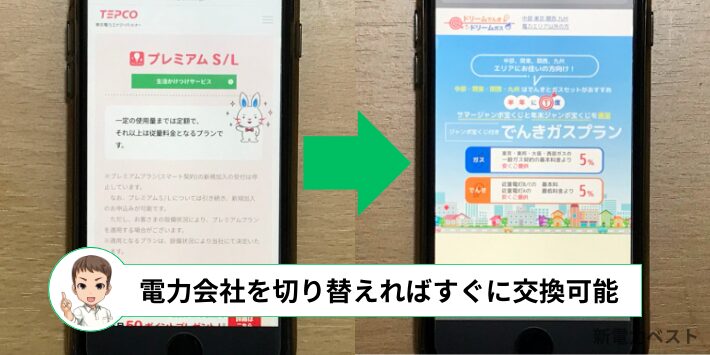 電力会社を切り替えた時は原則スマートメーターへの交換が必須