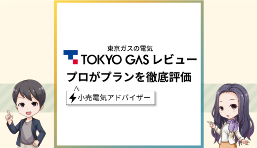 東京ガスの電気のレビュー！プロがプランやセット内容を徹底評価